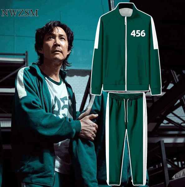 korean drama squid game cosplay costume men's jacket same sportswear plus size 456 001 national hoodie hallowmas, Black
korean drama squid game cosplay costume men's jacket same sportswear plus size 456 001 national hoodie hallowmas, Black