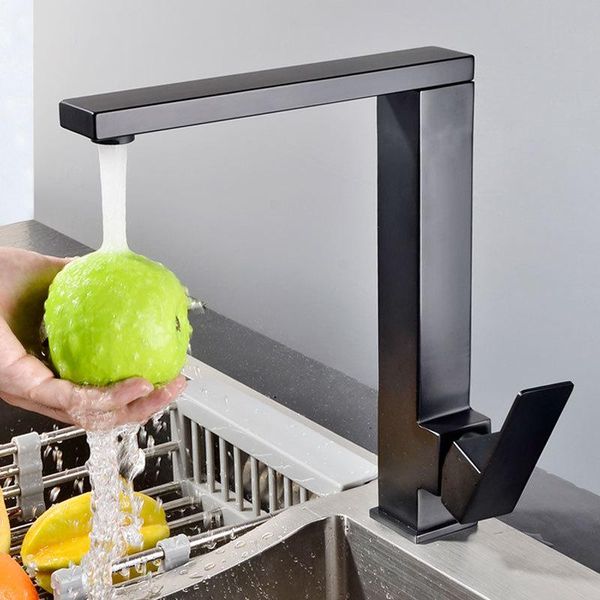 kitchen faucets faucet brushed mixer single handle 360 rotation black sink tap and cold water taps brass
kitchen faucets faucet brushed mixer single handle 360 rotation black sink tap and cold water taps brass