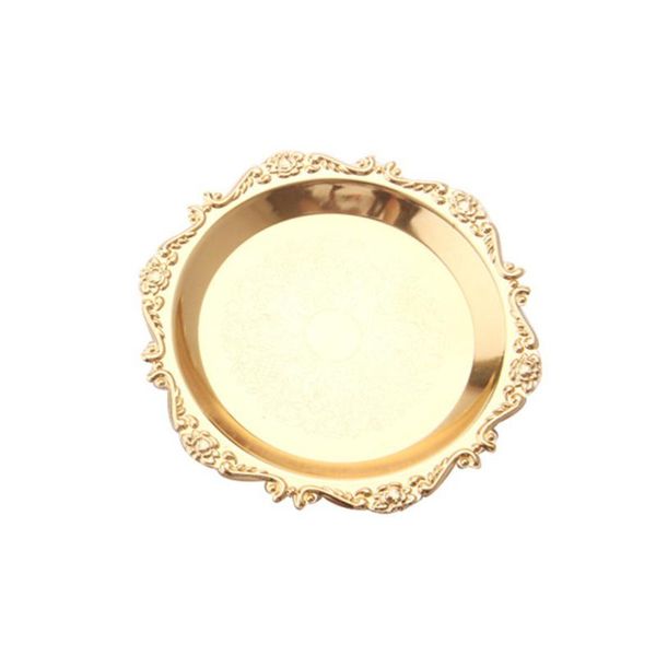 dishes & plates delicate fruit platter dessert plate cake dish tray decorative tableware for wedding party home (golden)
dishes & plates delicate fruit platter dessert plate cake dish tray decorative tableware for wedding party home (golden)