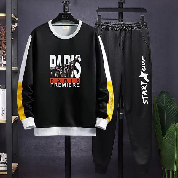 jogging clothing spring autumn men's sets korean fashion men 2 piece sweatshirt+sweatpants casual jogger tracksuit, Black;red
jogging clothing spring autumn men's sets korean fashion men 2 piece sweatshirt+sweatpants casual jogger tracksuit, Black;red