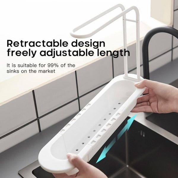 sink shelf soap sponge drain rack storage basket faucet holder adjustable bathroom kitchen accessories & organization
sink shelf soap sponge drain rack storage basket faucet holder adjustable bathroom kitchen accessories & organization