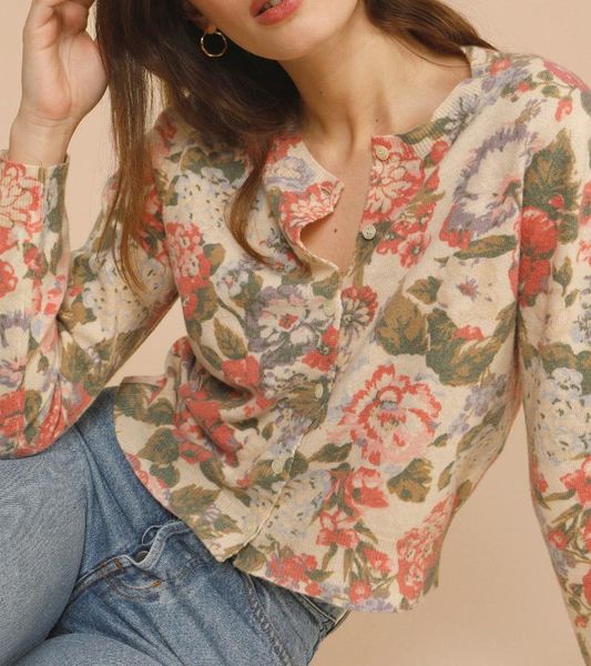 women's knits & tees women single-breasted sweater o-neck knitted floral print cardigan 2021 early spring long sleeve female outfit kni, White
women's knits & tees women single-breasted sweater o-neck knitted floral print cardigan 2021 early spring long sleeve female outfit kni, White
