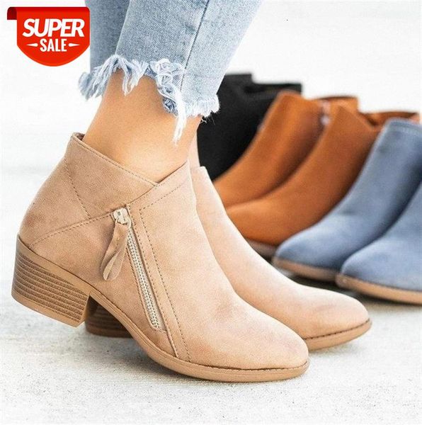 2020ankle boots for women casual shallow slip-on pointed toe low heels shoes woman big size pu leather zapatos de mujer #4d1r
2020ankle boots for women casual shallow slip-on pointed toe low heels shoes woman big size pu leather zapatos de mujer #4d1r