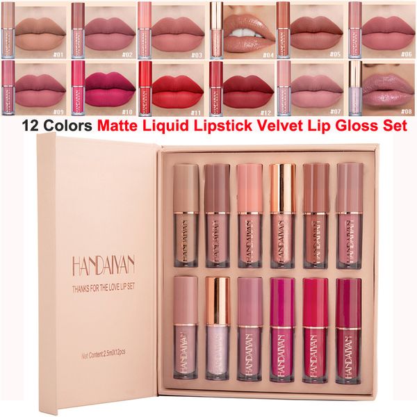 Veet Matte Liquid Lipstick Makeup - Long-Lasting & Waterproof Lip Gloss, 12Pcs Classic Colors Gift Set for Women, Mixed color
Veet Matte Liquid Lipstick Makeup - Long-Lasting & Waterproof Lip Gloss, 12Pcs Classic Colors Gift Set for Women, Mixed color