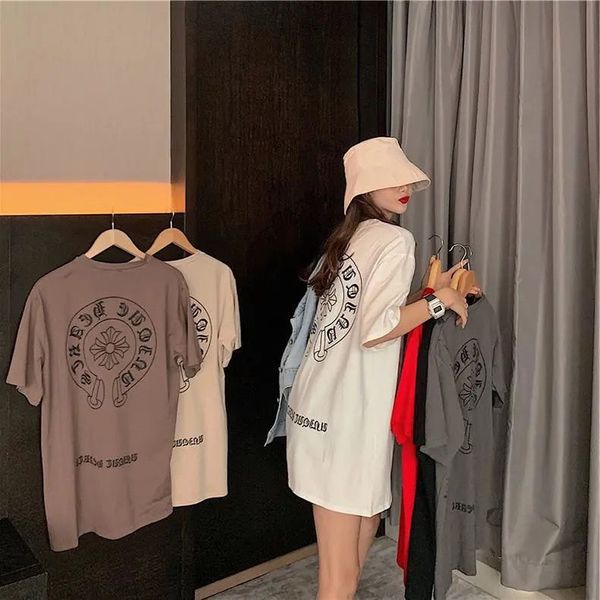 crosin 300kg size short sleeve medium length large edition student's lower body missing t-shirt women's fashio, White
crosin 300kg size short sleeve medium length large edition student's lower body missing t-shirt women's fashio, White