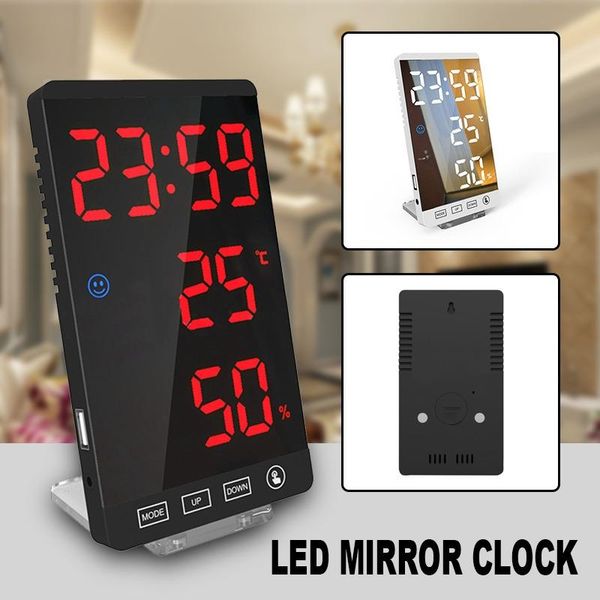other clocks & accessories digital alarm clock led screen for kid bedroom time temperature humidity display usb output touch button table
other clocks & accessories digital alarm clock led screen for kid bedroom time temperature humidity display usb output touch button table