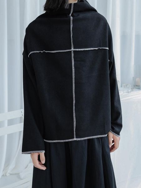 men's t-shirts men long sleeve t-shirt autumn winter style personality half high collar loose pullover fashion trend neutral base, White;black
men's t-shirts men long sleeve t-shirt autumn winter style personality half high collar loose pullover fashion trend neutral base, White;black