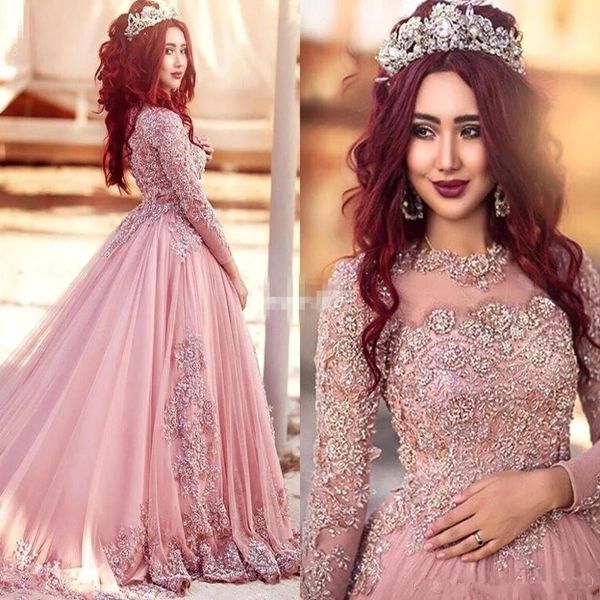 2022 arabic dubai luxury quinceanera dresses handmade beaded lace appliques tulle vestidos de 15 años jewel long sleeves bride formal occasi, Blue;red
2022 arabic dubai luxury quinceanera dresses handmade beaded lace appliques tulle vestidos de 15 años jewel long sleeves bride formal occasi, Blue;red