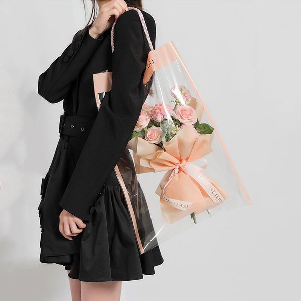 gift wrap 10pcs fresh flower packaging bag small bouquet display window portable bags shop
gift wrap 10pcs fresh flower packaging bag small bouquet display window portable bags shop
