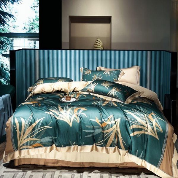 premium 1000tc lyocell tencel bedding set 4pcs leaves duvet cover bed sheet 2pillowcases soft silky smooth wrinkle resistant sets
premium 1000tc lyocell tencel bedding set 4pcs leaves duvet cover bed sheet 2pillowcases soft silky smooth wrinkle resistant sets