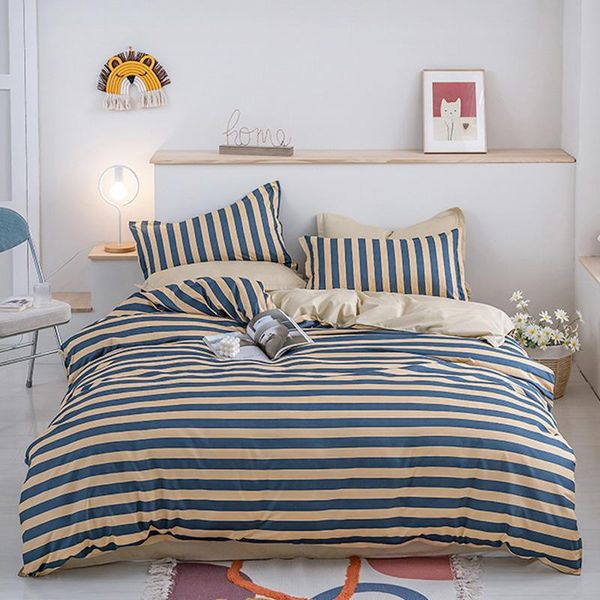 bedding sets home polyester set single double twin full duvet cover flat bed sheet pillowcase linen bedroom bedclothes stripe
bedding sets home polyester set single double twin full duvet cover flat bed sheet pillowcase linen bedroom bedclothes stripe