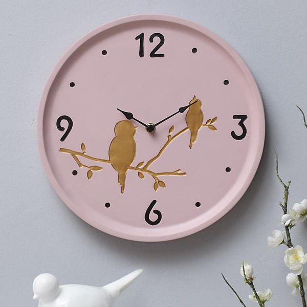 wall clocks creative nordic clock pink bird silent round novelty living room klokken wandklokken home decoration dd45wc
wall clocks creative nordic clock pink bird silent round novelty living room klokken wandklokken home decoration dd45wc