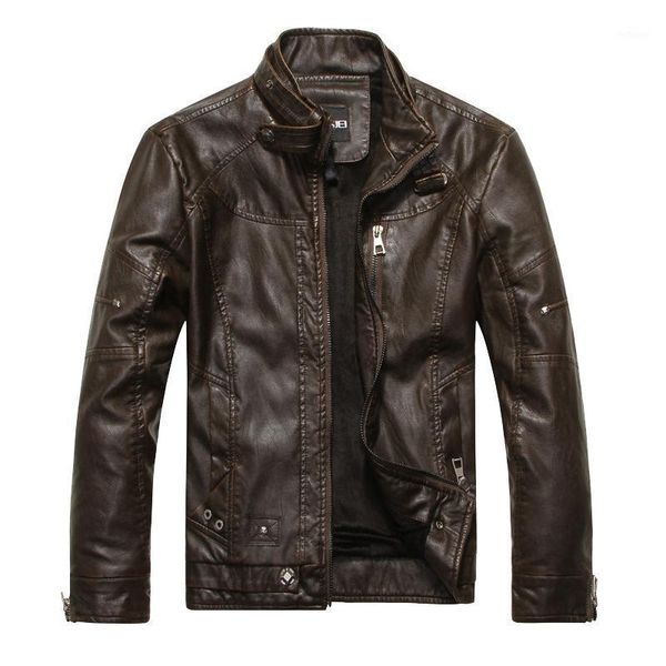 men's jackets spring leather mens stand collar jacket men coats male motorcycle, Black;brown
men's jackets spring leather mens stand collar jacket men coats male motorcycle, Black;brown