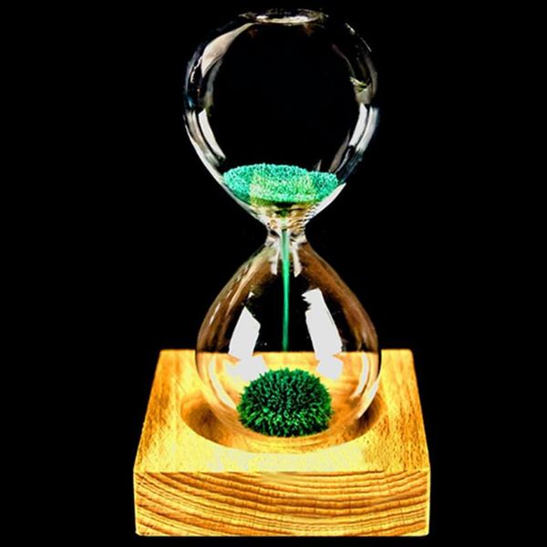 other clocks & accessories wood glass + iron powder sand flowering magnetic hourglass with packaging 13.5 * 5.5cm wooden seat gift presents
other clocks & accessories wood glass + iron powder sand flowering magnetic hourglass with packaging 13.5 * 5.5cm wooden seat gift presents