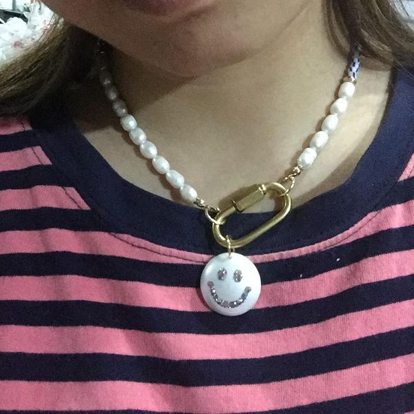geometric delicate christmas gift heart pearl evil eye charm chunky links chain necklace for women choker necklaces jewellery chokers, Golden;silver
geometric delicate christmas gift heart pearl evil eye charm chunky links chain necklace for women choker necklaces jewellery chokers, Golden;silver
