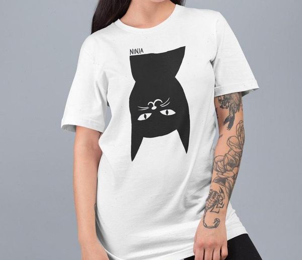 ninja women t shirts cat has landed tshirt cotton casual funny shirt gift 90s lady yong girl 6, White
ninja women t shirts cat has landed tshirt cotton casual funny shirt gift 90s lady yong girl 6, White