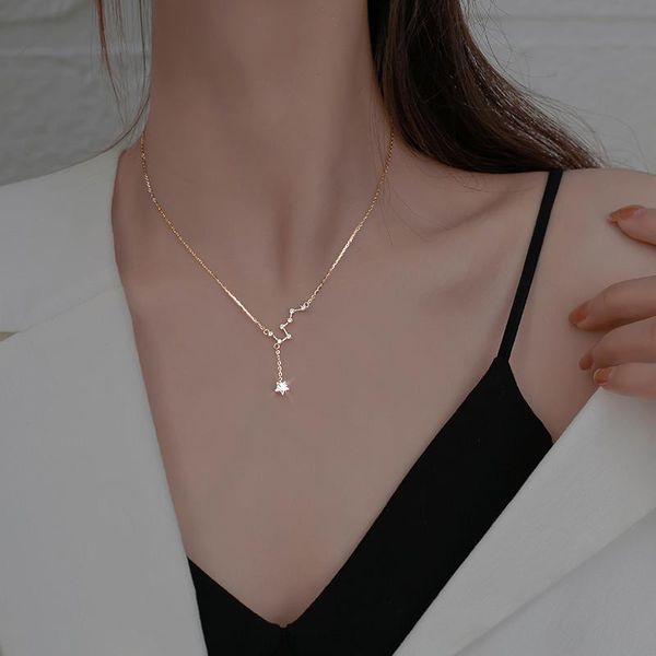 chains 925 sterling silver star charm necklace for women pave cz tassel clavicle chain necklaces party jewelry 2021
chains 925 sterling silver star charm necklace for women pave cz tassel clavicle chain necklaces party jewelry 2021