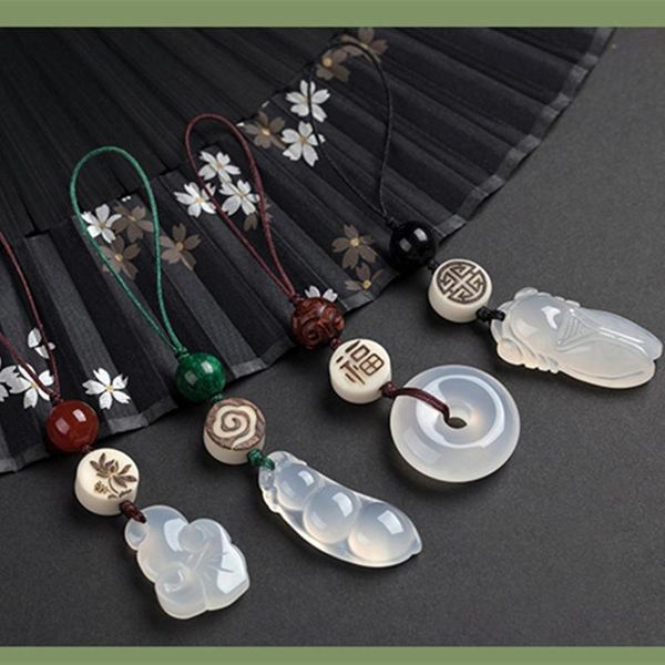 cell phone straps & charms original diy chalcedony mobile lanyard chinese style bag pendant key chain short wrist safe buckle u disk
cell phone straps & charms original diy chalcedony mobile lanyard chinese style bag pendant key chain short wrist safe buckle u disk