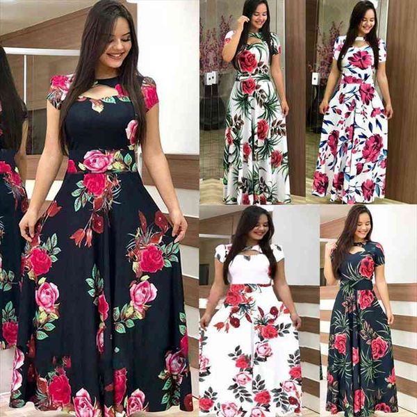 leosoxs summer elegant maxi casual womens dress bohmia flower print robe fashion hollow out lady plus size, Black;gray
leosoxs summer elegant maxi casual womens dress bohmia flower print robe fashion hollow out lady plus size, Black;gray