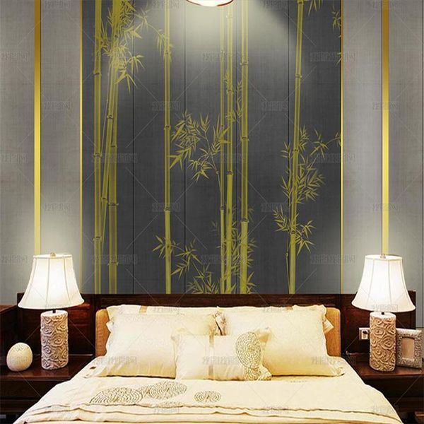 wallpapers chinese light luxury wallpaper gold stainless steel bamboo mural tv living room study background wall
wallpapers chinese light luxury wallpaper gold stainless steel bamboo mural tv living room study background wall