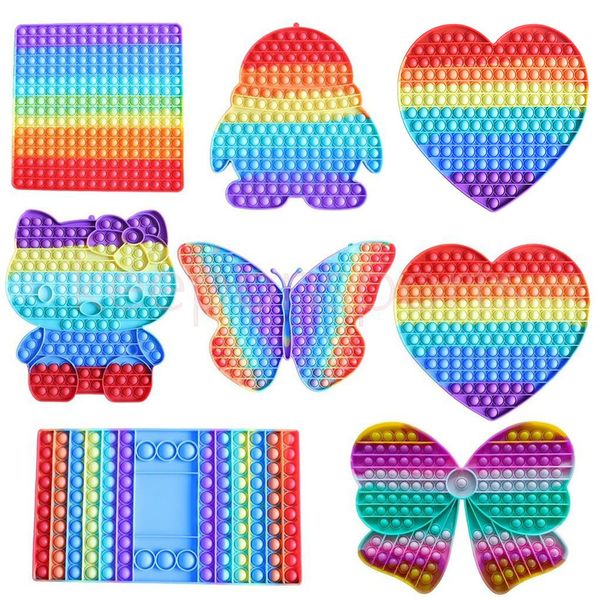 u stock large size 30cm giant big size pop fidget reliver stress toy rainbow push bubble simpl dimmer antistress toy children sensory game t
u stock large size 30cm giant big size pop fidget reliver stress toy rainbow push bubble simpl dimmer antistress toy children sensory game t