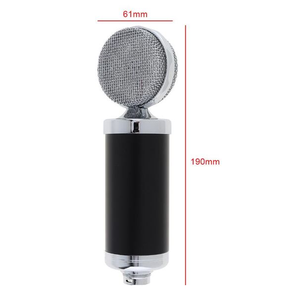 microphones professional special bm 5000 condenser microphone with circuit control and gold-plated large diaphragm head for studio / ktv
microphones professional special bm 5000 condenser microphone with circuit control and gold-plated large diaphragm head for studio / ktv