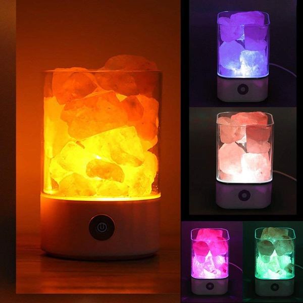 night lights 1pc usb charging crystal salt lamp living room light portable special occasion black/white fine bedroom desk
night lights 1pc usb charging crystal salt lamp living room light portable special occasion black/white fine bedroom desk