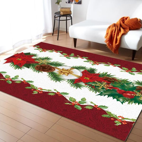 carpets christmas flower berry bell gift carpet for living room bedroom bedside rugs soft decoration mat
carpets christmas flower berry bell gift carpet for living room bedroom bedside rugs soft decoration mat
