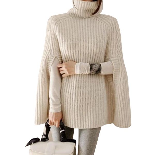 women's sweaters 2021 autumn women loose soft shawl pullovers turtle neck bat sleeve female sweater, White;black
women's sweaters 2021 autumn women loose soft shawl pullovers turtle neck bat sleeve female sweater, White;black
