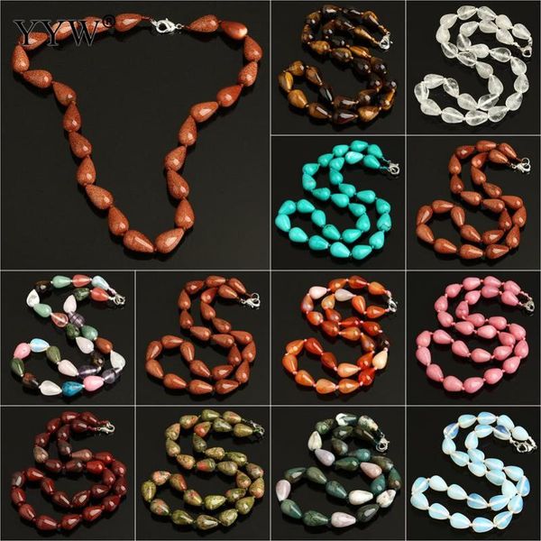 pendant necklaces 19 styles elegant nature stone necklace women goldstone tiger eye semi-precious beaded choker, Silver
pendant necklaces 19 styles elegant nature stone necklace women goldstone tiger eye semi-precious beaded choker, Silver