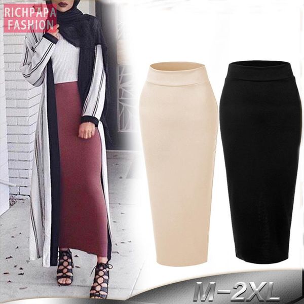skirts plus size faldas mujer moda 2021 spring abaya muslim womens high waist long bodycon maxi skirt jupe longue femme clothes, Black
skirts plus size faldas mujer moda 2021 spring abaya muslim womens high waist long bodycon maxi skirt jupe longue femme clothes, Black