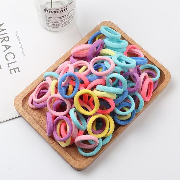 hair accessories 100pcs elastic bands girl candy color headwear children rope korean kids small tie ornaments, Slivery;white
hair accessories 100pcs elastic bands girl candy color headwear children rope korean kids small tie ornaments, Slivery;white