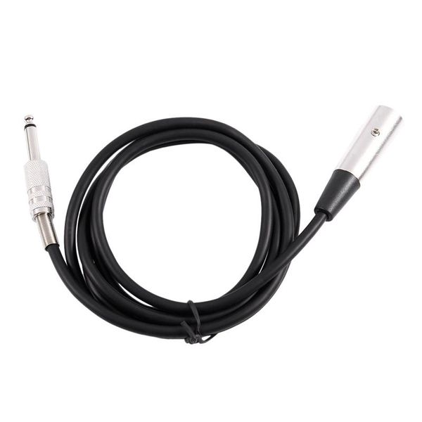 audio cables & connectors xlr 3 pin plug to 6.35mm 1/4 inch male mono jack cable 1.8meter (approx 6 feet)
audio cables & connectors xlr 3 pin plug to 6.35mm 1/4 inch male mono jack cable 1.8meter (approx 6 feet)