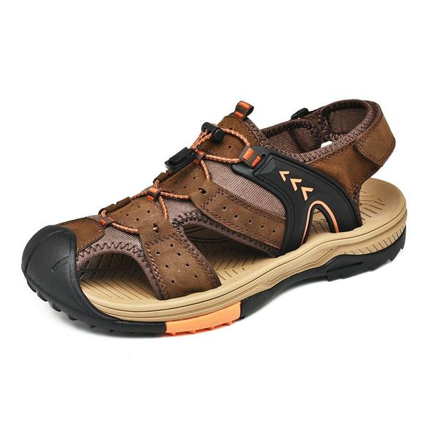 sandals men's summer genuine leather comfortable sole men shoes big size soft casual roman 38-45, Black
sandals men's summer genuine leather comfortable sole men shoes big size soft casual roman 38-45, Black