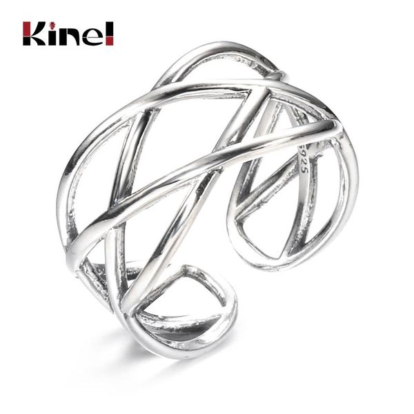cluster rings kinel bague real pure 925 sterling silver vintage layered for woman jewelry wedding finger open ring bijoux femme, Golden;silver
cluster rings kinel bague real pure 925 sterling silver vintage layered for woman jewelry wedding finger open ring bijoux femme, Golden;silver