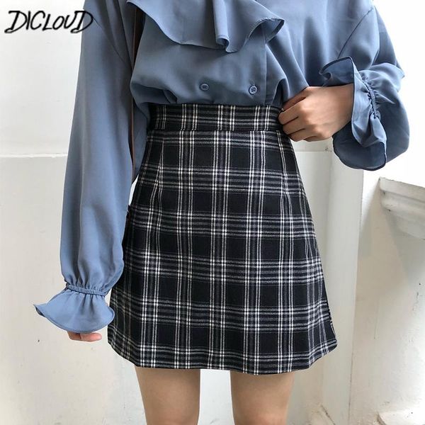 skirts dicloud vintage plaid women high waist skirt ladies harajuku casual winter autumn a-line bottoms elegant mini, Black
skirts dicloud vintage plaid women high waist skirt ladies harajuku casual winter autumn a-line bottoms elegant mini, Black