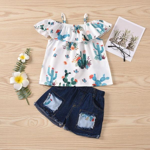 clothing sets kids baby girls cactus print t shirt denim shorts outfits set infant girl clothes fashion 2021, White
clothing sets kids baby girls cactus print t shirt denim shorts outfits set infant girl clothes fashion 2021, White