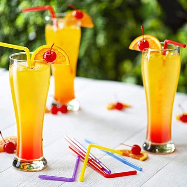 drinking straws 1200pc flexible bendy party disposable plastic - assorted colors straw bar accessories 2021
drinking straws 1200pc flexible bendy party disposable plastic - assorted colors straw bar accessories 2021