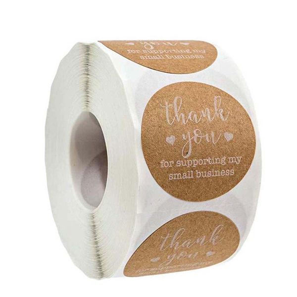gift wrap 500pcs thank you for supporting my business kraft stickers seal label scrapbook
gift wrap 500pcs thank you for supporting my business kraft stickers seal label scrapbook