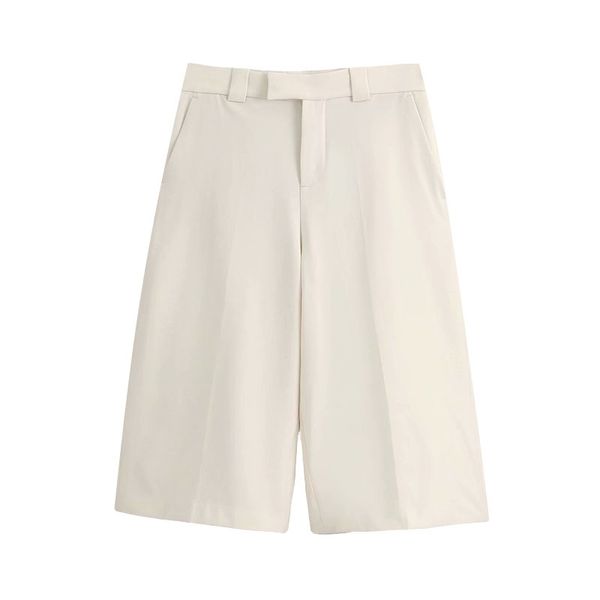 women fashion side pockets straight shorts vintage high waist zipper fly short pants female chic pantalones 210520, White;black
women fashion side pockets straight shorts vintage high waist zipper fly short pants female chic pantalones 210520, White;black