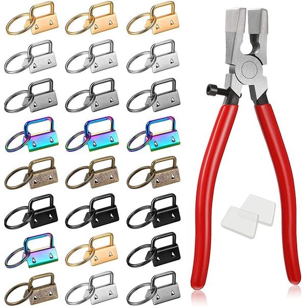 hooks & rails nhbr 73 pieces 1 inch key fob hardware and pliers tool set lanyard leather keychain with ring supplies
hooks & rails nhbr 73 pieces 1 inch key fob hardware and pliers tool set lanyard leather keychain with ring supplies