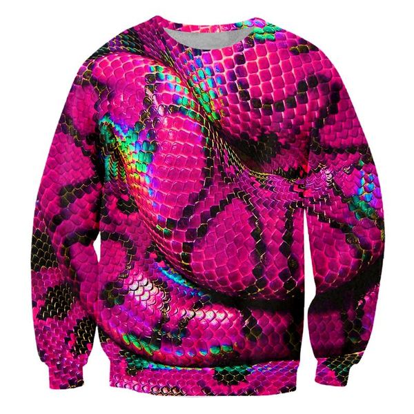 men's hoodies & sweatshirts lcfa hip hop streetwear vintage style harajuku pink snake skin sweater anime pullover o neck long sleeved s, Black
men's hoodies & sweatshirts lcfa hip hop streetwear vintage style harajuku pink snake skin sweater anime pullover o neck long sleeved s, Black