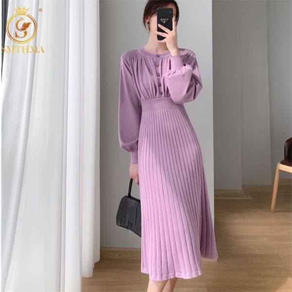 hma women knitted dress autumn and winter slim waist temperament lantern sleeve sweater long 211110, Black;gray
hma women knitted dress autumn and winter slim waist temperament lantern sleeve sweater long 211110, Black;gray