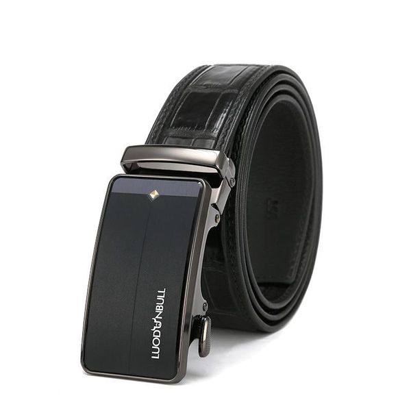 belts crocodile bring man business affairs skin automatic belt both buckle leather cinturones hombre cinto masculino for women, Black;brown 
belts crocodile bring man business affairs skin automatic belt both buckle leather cinturones hombre cinto masculino for women, Black;brown