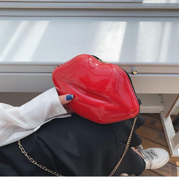 evening bags lips shape pvc handbags women zipper shoulder bag crossbody messenger phone coin party clutches bolsas feminina saco
evening bags lips shape pvc handbags women zipper shoulder bag crossbody messenger phone coin party clutches bolsas feminina saco