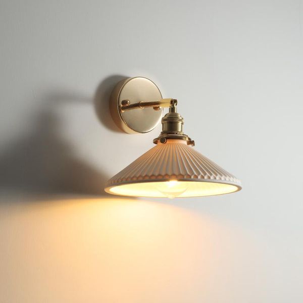 handmade ceramic wall lamp northern europe bedroom bedside white pleated living room corridor balcony swing
handmade ceramic wall lamp northern europe bedroom bedside white pleated living room corridor balcony swing
