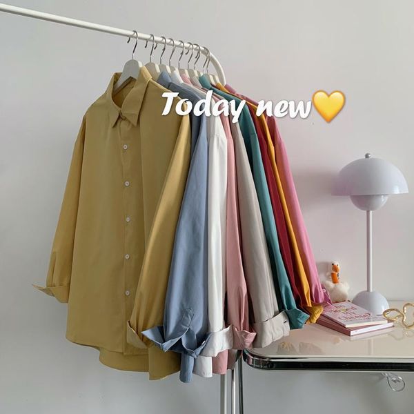 men's casual shirts spring and autumn clothing 10 colors basic loose trend solid color single-breasted long-sleeved shirt small fresh, White;black
men's casual shirts spring and autumn clothing 10 colors basic loose trend solid color single-breasted long-sleeved shirt small fresh, White;black