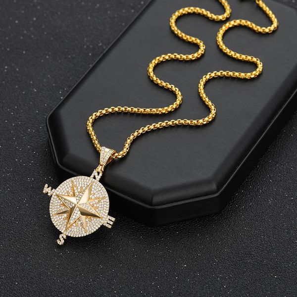 pendant necklaces compass necklace with light luxury zircon 60cm chain for women hip hop gold silver color jewelry gifts 2021
pendant necklaces compass necklace with light luxury zircon 60cm chain for women hip hop gold silver color jewelry gifts 2021
