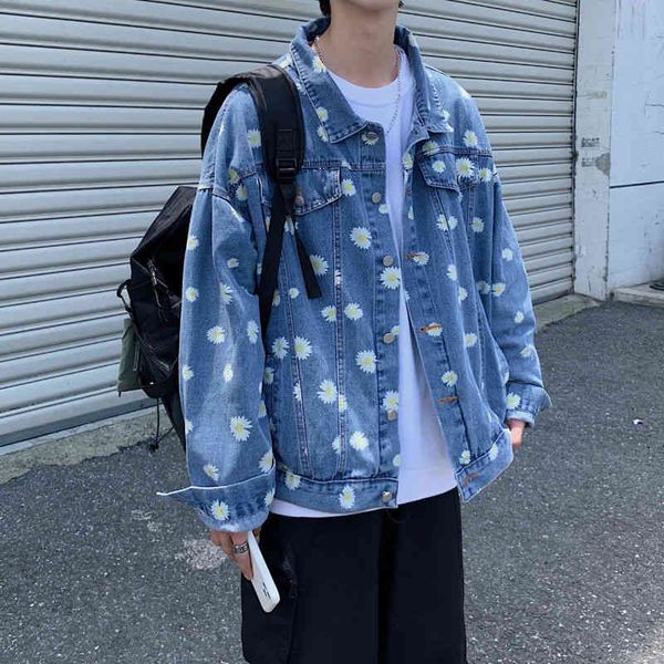 men's jackets autumn flowers denim fashion cotton casual couple streetwear loose hip-hop bomber men m-2xl, Black;brown
men's jackets autumn flowers denim fashion cotton casual couple streetwear loose hip-hop bomber men m-2xl, Black;brown