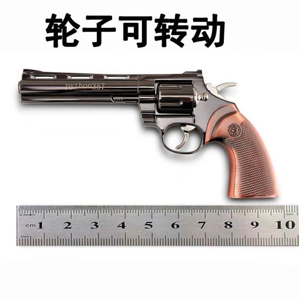 the new 1:2.05 python 357 model left wheel simulation hand toy is made of all metal alloy and cannot be launched
the new 1:2.05 python 357 model left wheel simulation hand toy is made of all metal alloy and cannot be launched